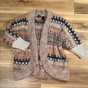 BKE BOUTIQUE Cozy Multicolor Knit Women's Sweater